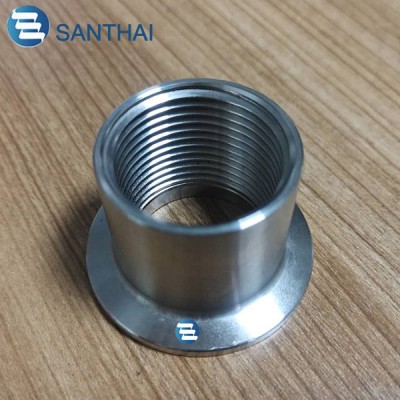 Food Grade Stainless Steel SS304/SS316L DIN 3A ISO Tri-clamp Ferrule,Sanitary stainless steel clamp female male Thread ferrule