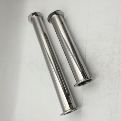 3A,DIN,SMS Custom Sanitary Food Grade Stainless Steel SS304/ 316L Jacketed Long Tri-Clamp Pipe Spool Fittings With Ferrule