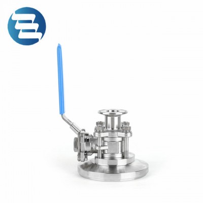 High Platform Stainless Steel Ball Type Tank Bottom Seat Valve