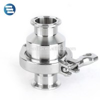 Stainless Steel Weld Thread Clamp Sanitary Non Return Valve