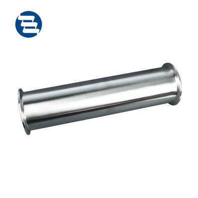 Stainless Steel Sanitary Tri-Clamp Pipe Spool With Clamp Ferrule