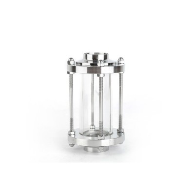 SANTHAI Sanitary Stainless Steel Welded Straight Tubular Sight Glass